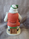Gorham Norman Rockwell Inspirations in Porcelain "Yuletide Reckoning" Figurine