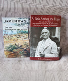 Pair of Colonial Williamsburg and Jamestown Virginia Books