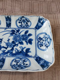 Blue and White Ceramic Trinket Tray