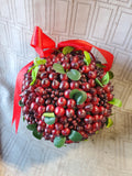 Colonial Williamsburg Boxwood Berry Kissing Ball