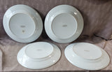 Set of 4 Williams-Sonoma Plymouth Turkey Dinner Plates