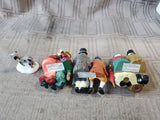 Department 56 Dickens' Village "Sitting in Camden Park" 4 Piece Figurine Set