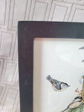 Framed "Joy" Bird Print