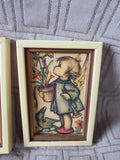 Pair of Original Hummel Miniature Prints (B)