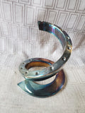 Dansk Bertil Vallien Silverplate Spiral Candle Holder
