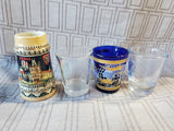 (A) 4 Piece Lot of Shot Glasses