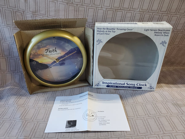 Inspirational Song Clock APPEARS UNUSED