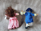Pair of Colonial Williamsburg Small Cloth Margaret and Bristol Dolls