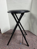 Black Folding Counter Height Stool