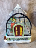 Holiday Time 2009 Traditional Vintage Collection "Holly's House" Figurine UNTESTED