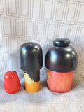 Lot of 3 Asian Inspired Kokeshi Dolls (A)