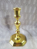 (A) Brass Candlestick Holder