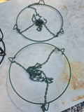 E-Trio of Metal Plant Hangers