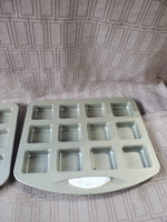 Pair of Wilton Mini Square Cake Pans