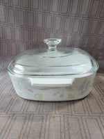 Corning Ware "Pastel Boutique" Covered Dish