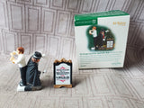 Department 56 Dickens' Village "The Strange Case of Dr. Jekyll & Mr. Hyde" 2 Piece Figurine Set