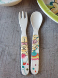4 Piece Winnie the Pooh Melamine Children's Dish Set