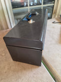 Homak Metal Tool Box w/a few Tools
