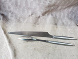 Kalmar Designs Stainless Steel Carving Knife and Fork Set