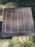 Hampton Bay Brown Aluminum Side Table