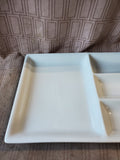 White Porcelain Divided Dish