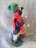 Signed Byers' Choice Carolers Drummer Boy Figurine
