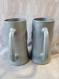 Pair of Matte Black Playboy Bunny Steins (B)