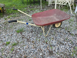 Small Metal Wheelbarrow