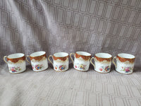 12 Piece Hammersley & Co. Demitasse and Saucer Sets