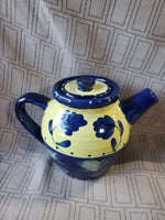 Hand Painted Ceramic Teapot