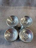 Set of 4 Pewter Pineapple Cordial Cup