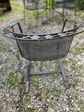 Classic Black Metal Patio Chair (Rocker)