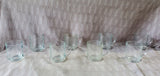 Set of 8 Arcoroc Glass Coffee Mugs