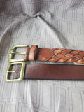 Pair of Eddie Bauer Leather Belts—Women's Size XL