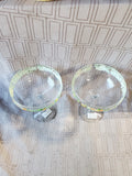 Pair of Clear Glass Margaritaville Margarita Glasses