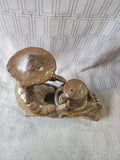 Asian Inspired Ceramic Man Sculpture