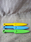 Set of 3 Progressive Multi-Colored Paring Knives