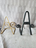 Pair of Metal Display Easels