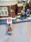 Holiday Time 2009 Traditional Vintage Collection "Walmart Super Center" Lighted House Figurine WORKS