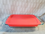 Pyrex Clear Glass Baking Dish with Storage Lid