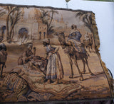 (A) Tapestry Depicting Early Trading Market