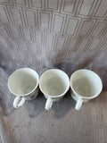 Lot of 3 Villeroy & Boch "Petite Fleur" Coffee Mugs