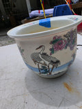 Colorful Asian Glazed Pottery Planter