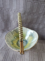 Glazed Pottery Basket