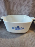 Lot of 3 Corning Ware "Blue Cornflower" Dishes