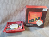 Kirkland's Ceramic Christmas Napkin Holder with Weight