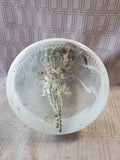 Glass Cardinal Lighted Jar