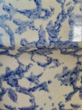 Pair of Roseville Pottery Blue Spongeware Mixing Bowls