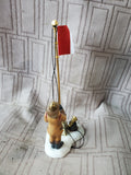 Department 56 Dickens' Village "Dickens' Raising the Flag" Figurine