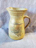 Signed Pottery Pitcher